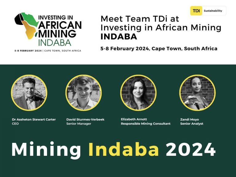 Team TDi at Mining Indaba 2024 | TDi Sustainability